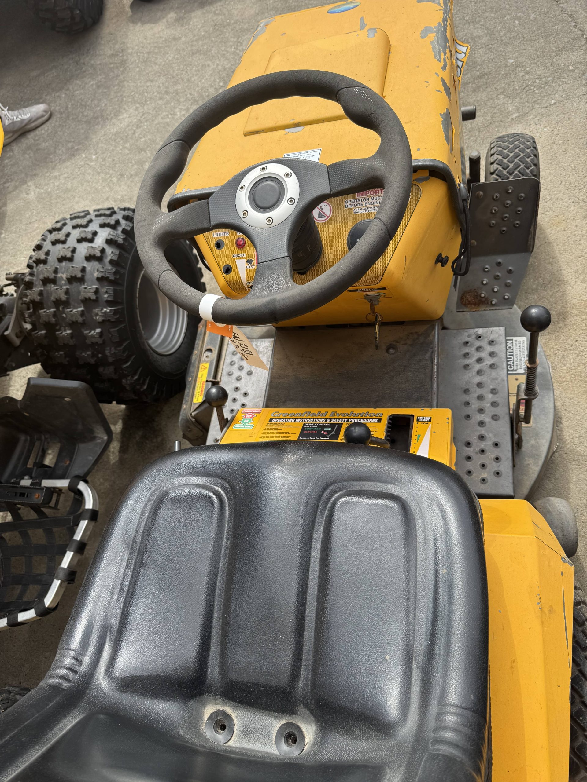 Greenfield Ride On Lawn Mower